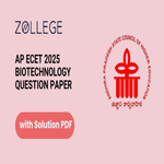 AP ECET 2025 Biotechnology Question Paper with Solution Pdf